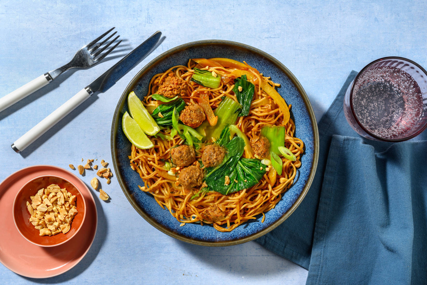 Chilli Garlic Pork Noodles