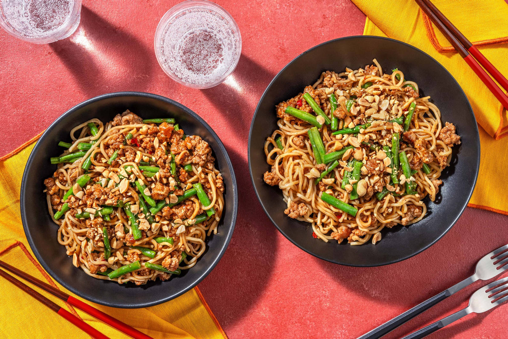 Sweet Chilli Hoisin Beef Noodles