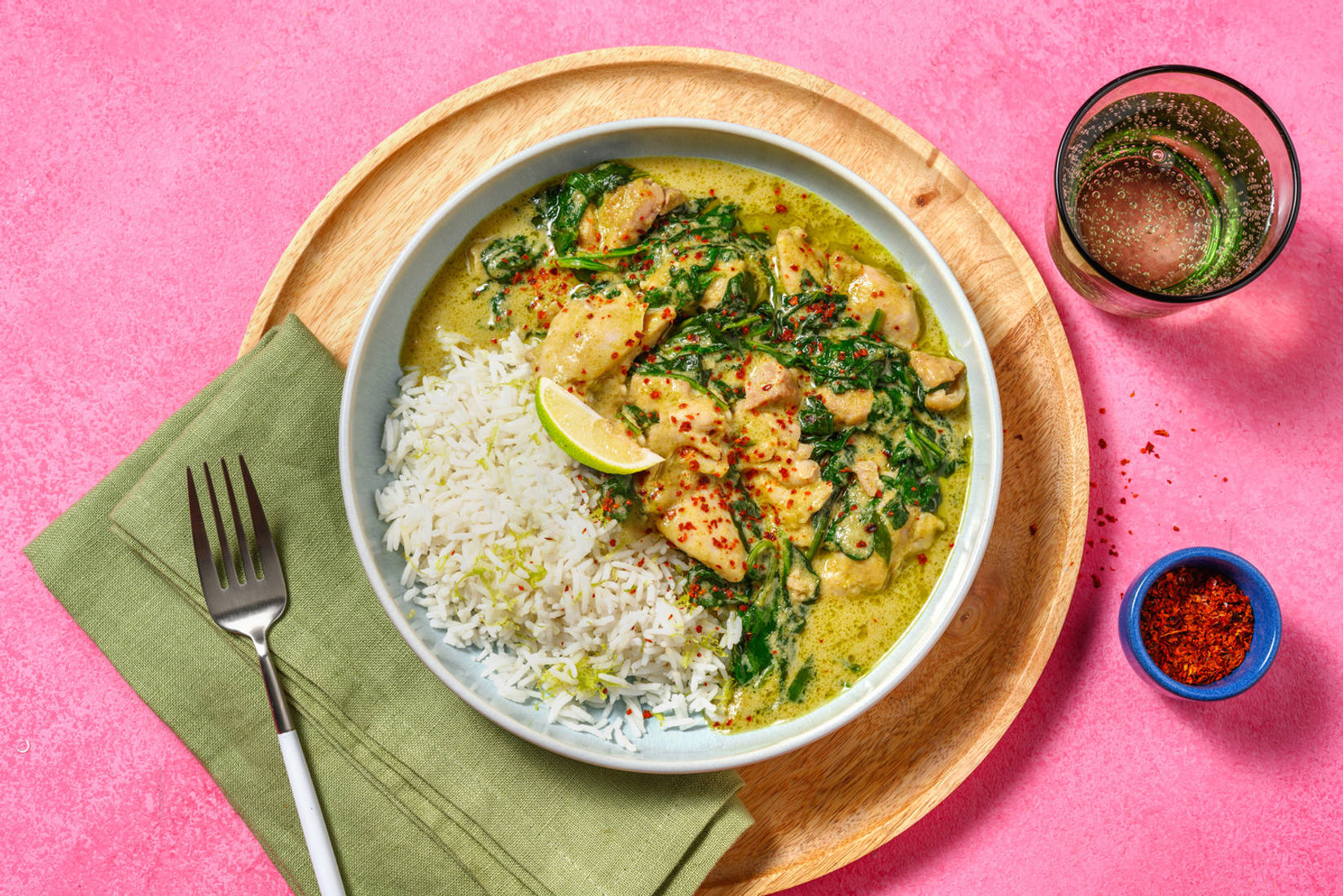 Thai Green Style Chicken Curry