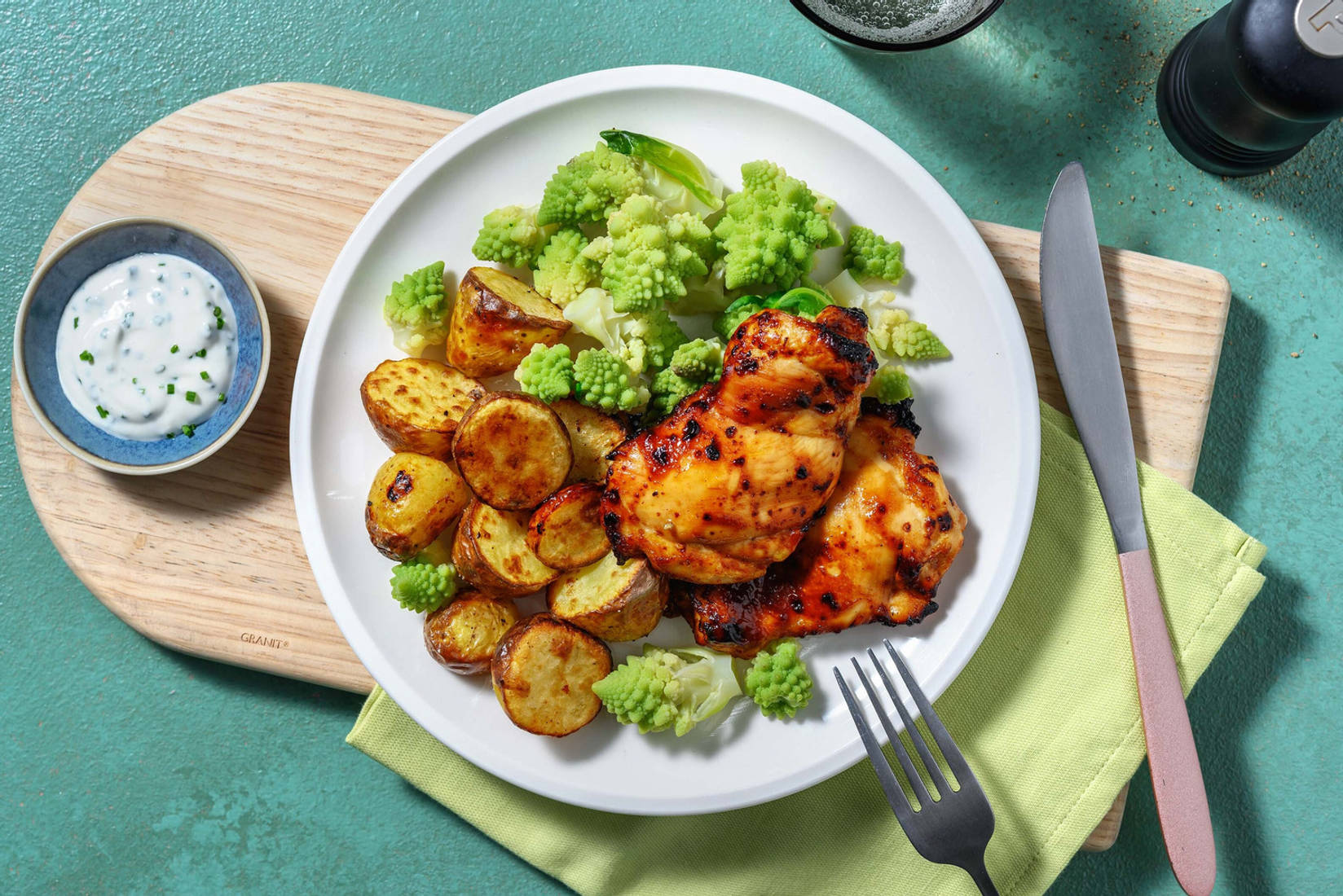 Pollo arrostito marinato stile USA