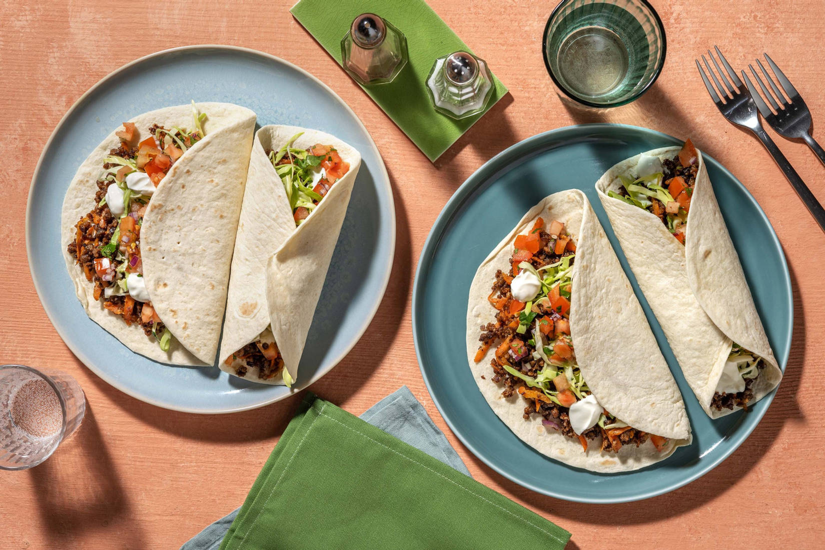 Meksikansk vegetarburrito