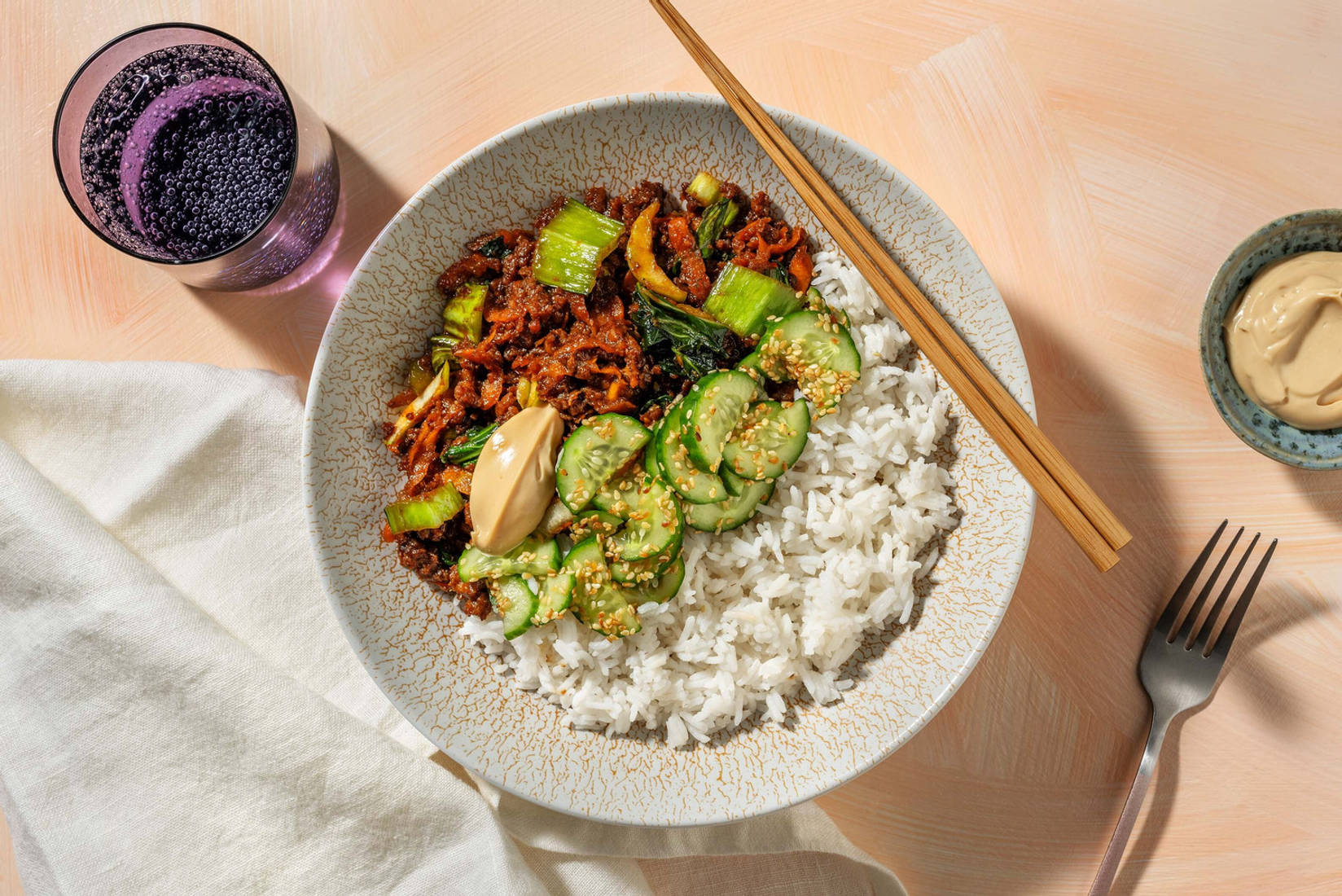 Japansk plantefarsbowl