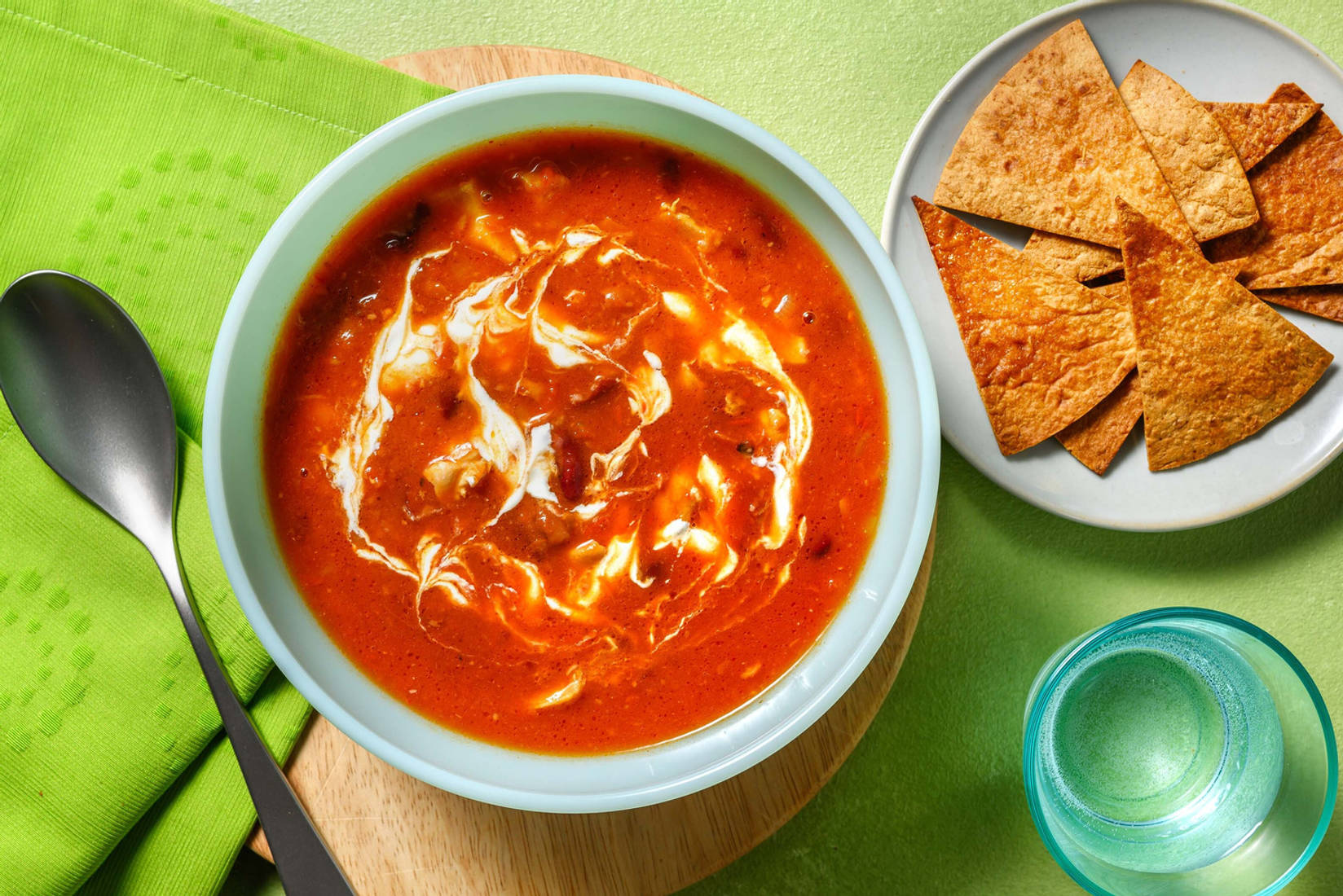 Creamy Chipotle Chicken Soup