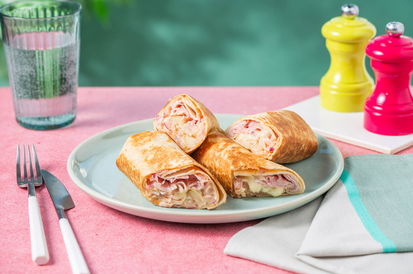 Ham & Cheese Burrito