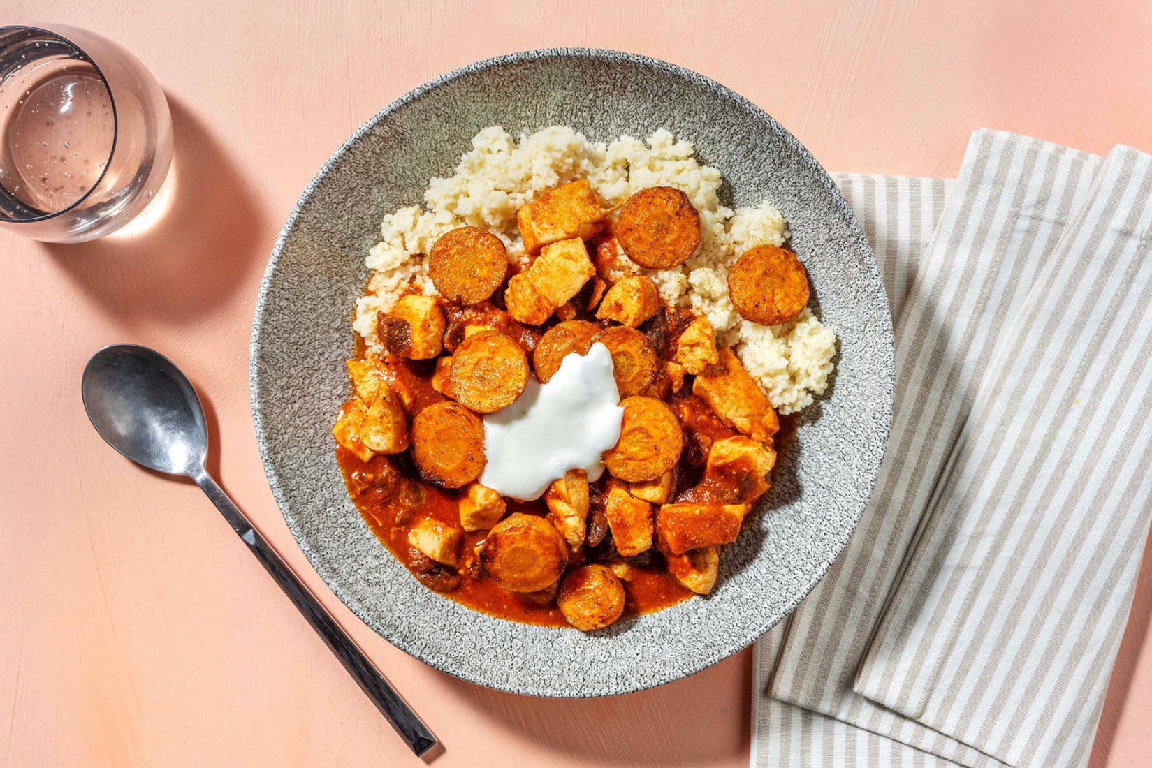 Middle Eastern Style Chicken and Raisin Stew