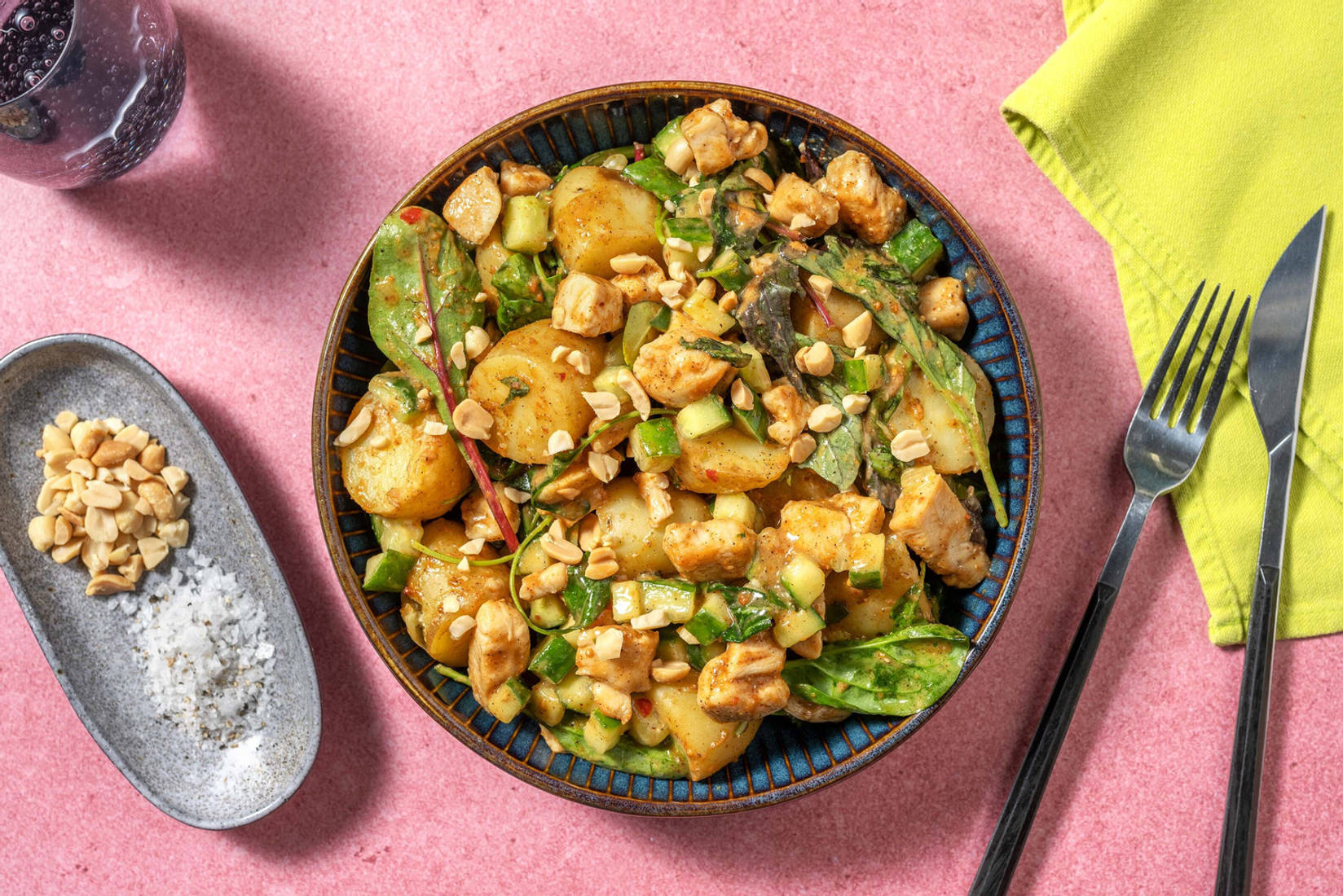 Indonesian Style Peanut Chicken Salad