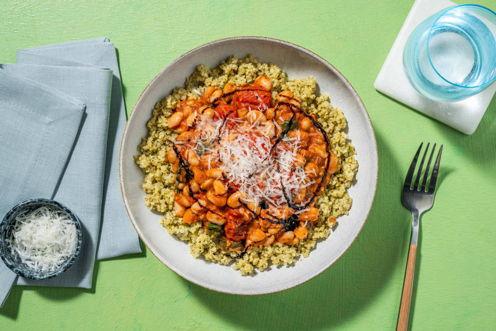 Italian Inspired Cannellini and Tomato Stew