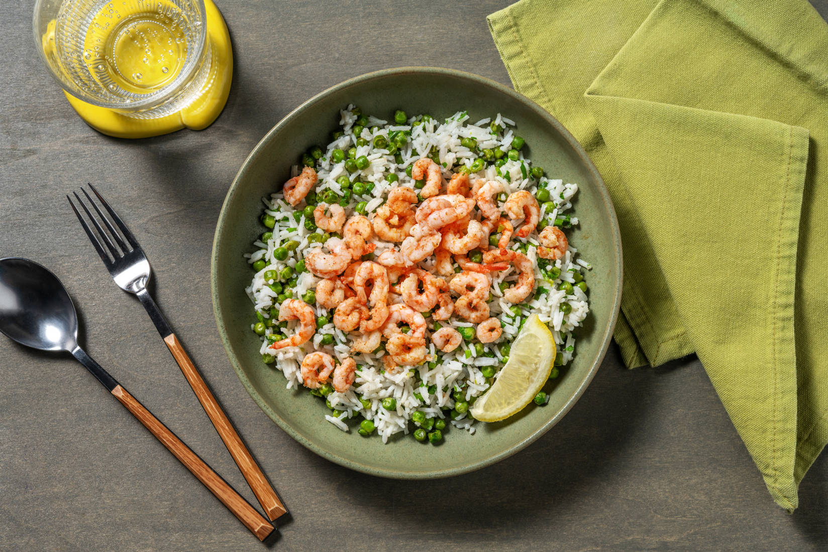 Gamberetti al burro e spezie Cajun