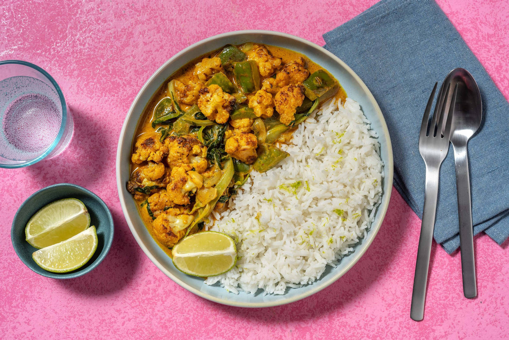 Yellow Thai Style Prawn Curry