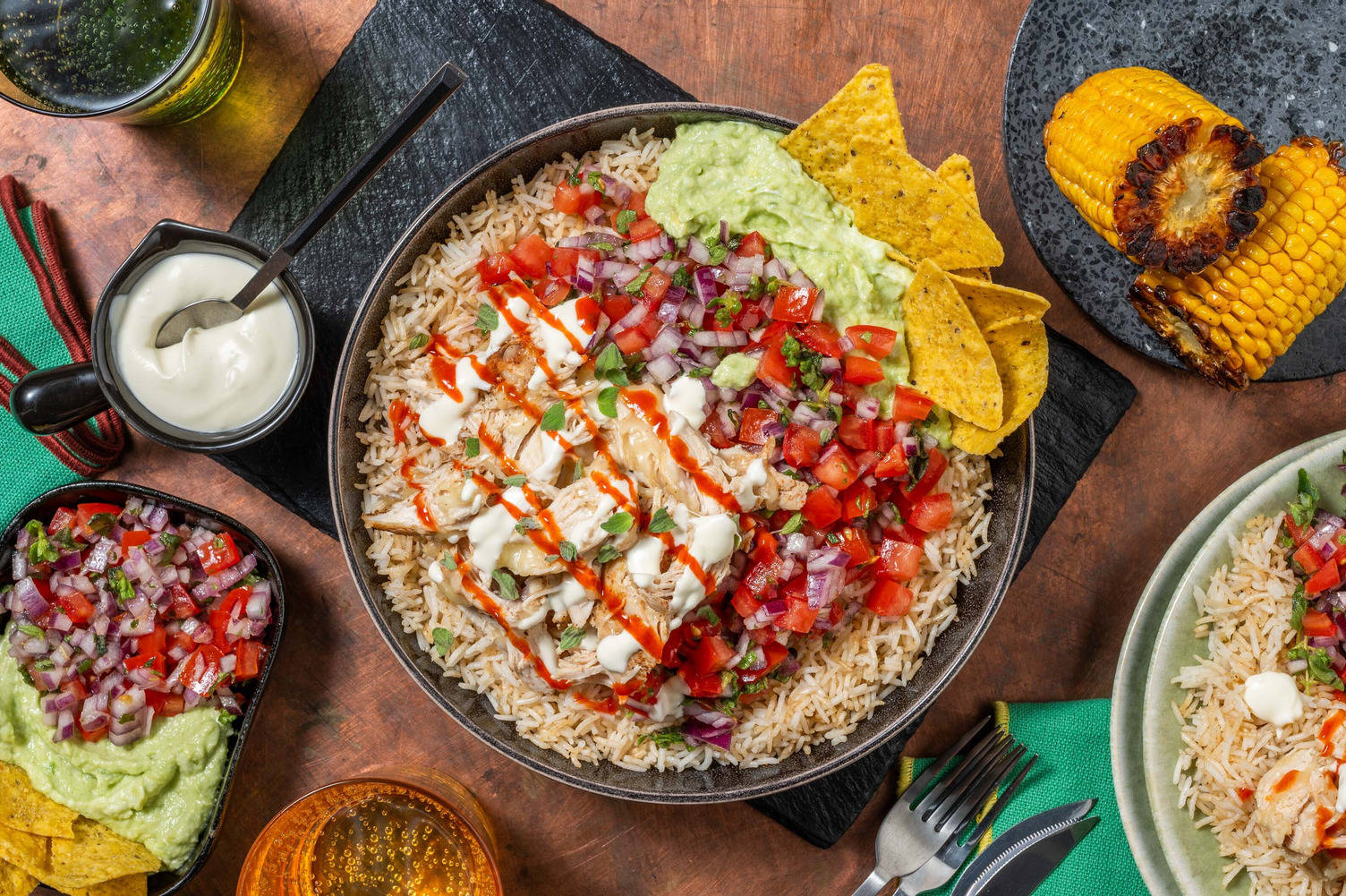 Mexikansk kycklingbowl