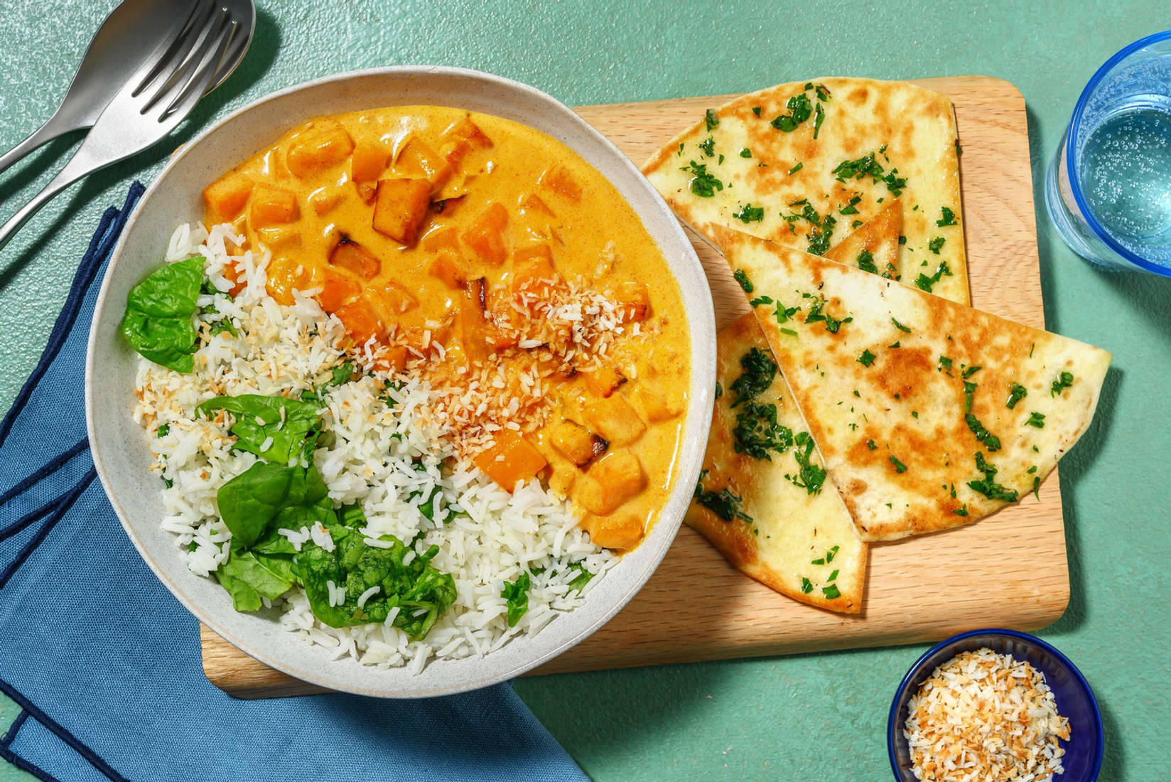 Tikka masala på pumpa