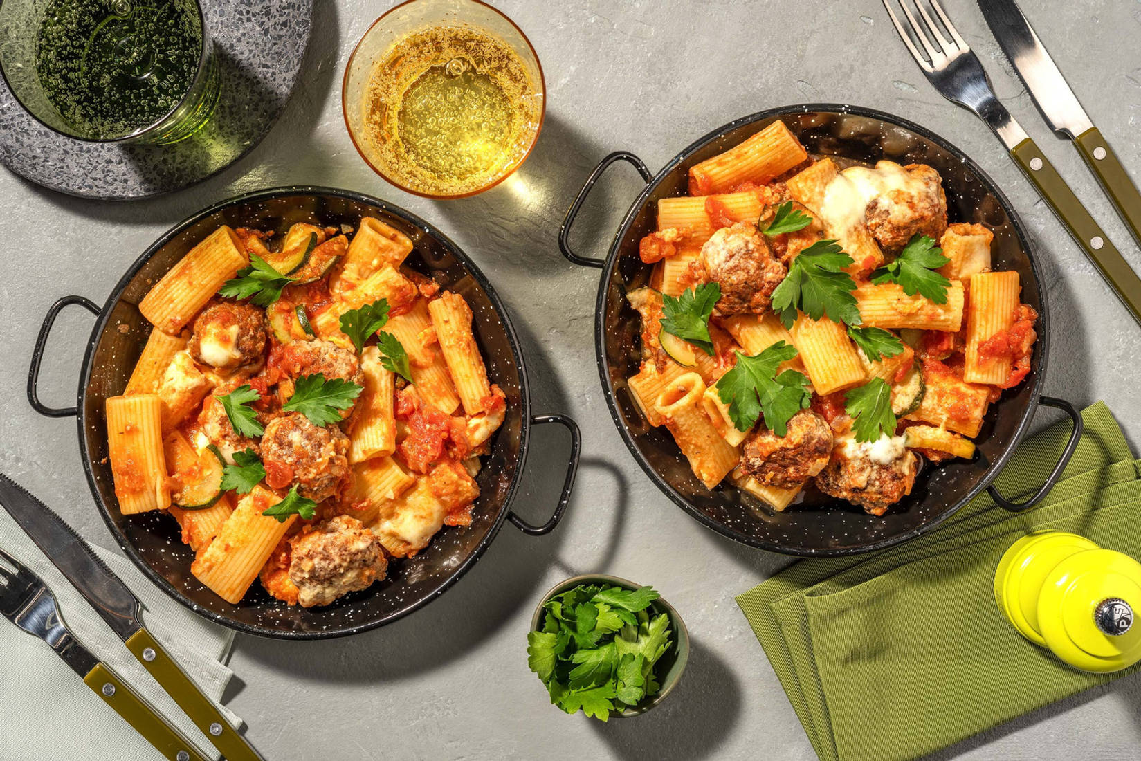 Italiensk kjøttbollepasta