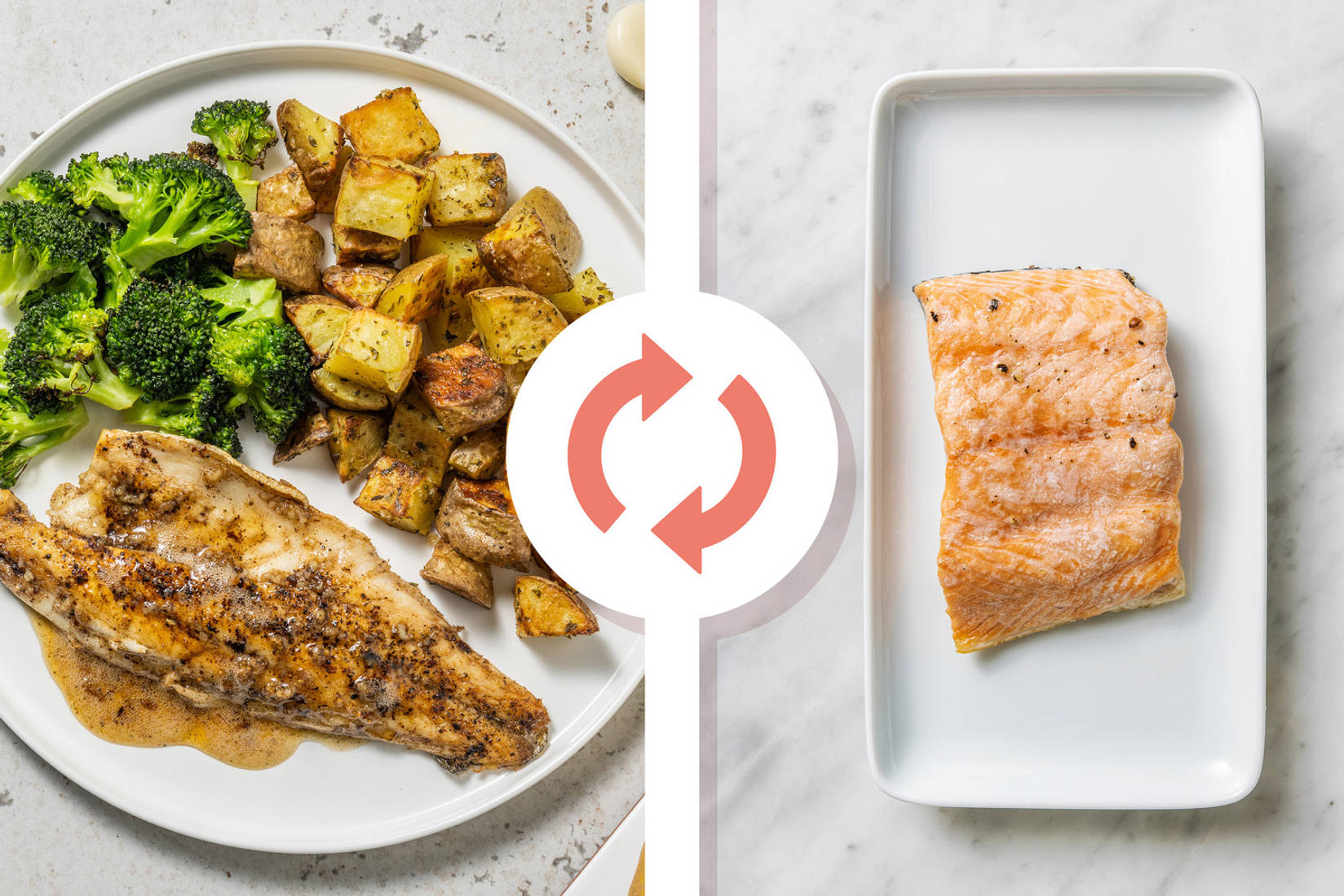 Lemon and Herb Salmon in Garlic Butter