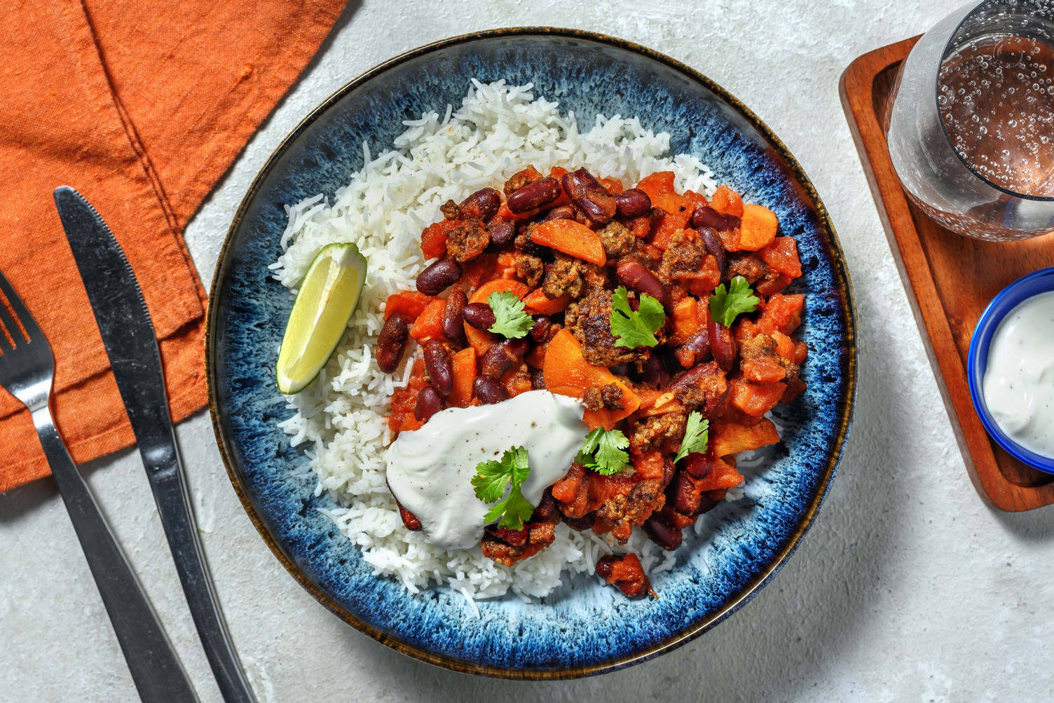 Rask kjøttdeigchili