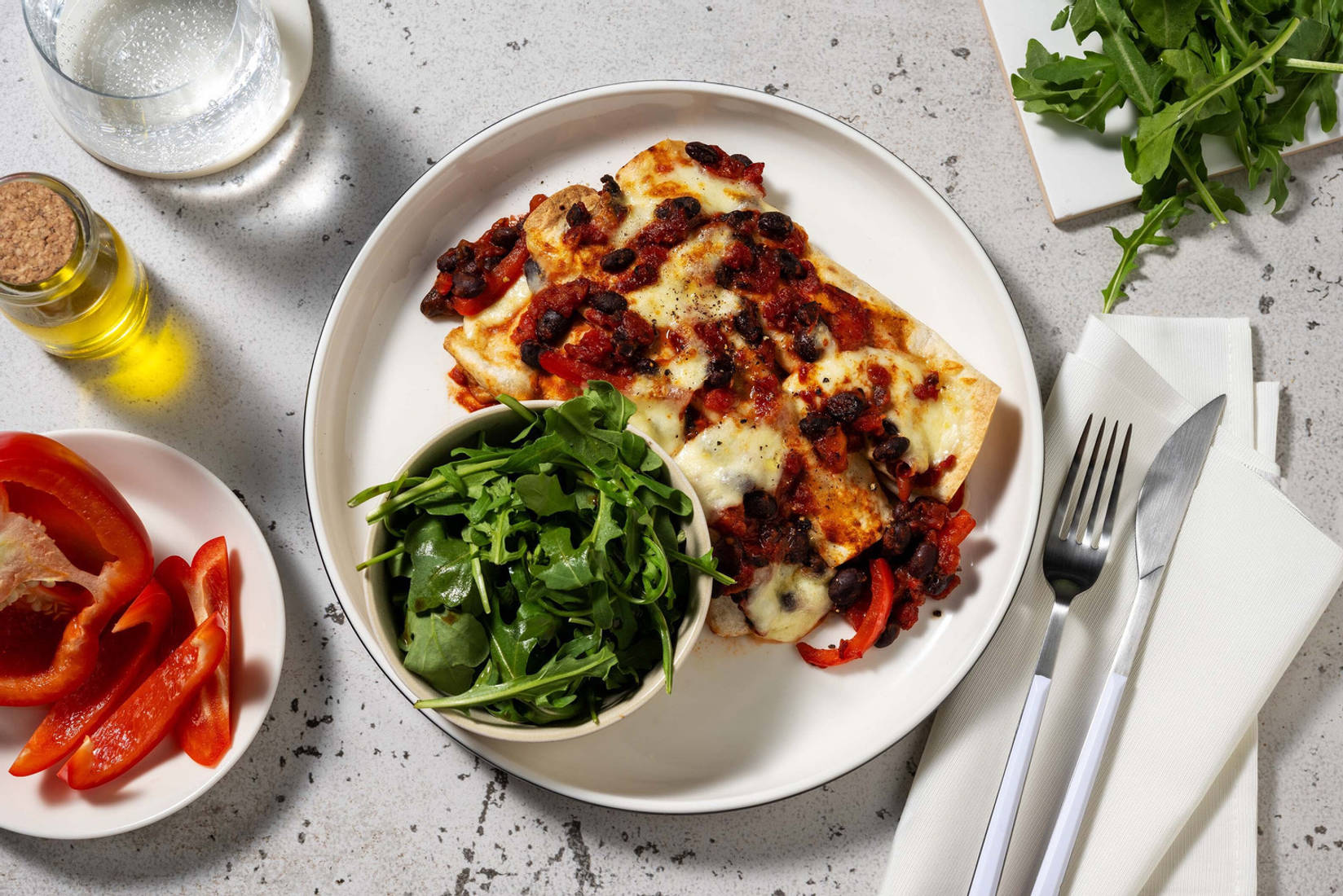 Chipotle Black Bean Enchiladas