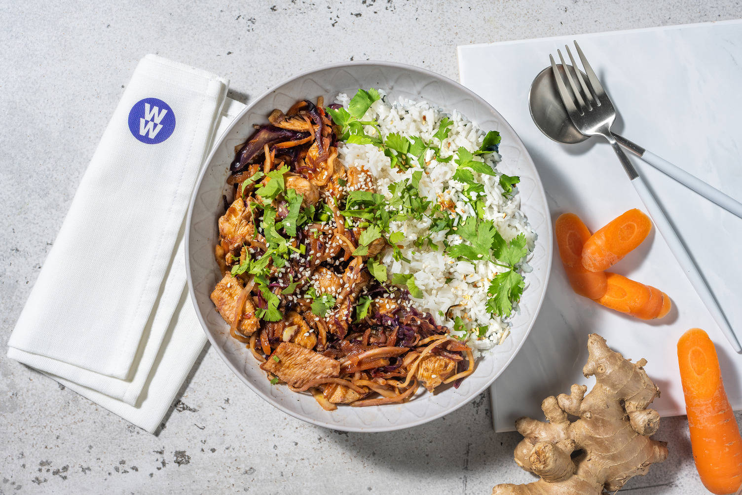 Soy Lemongrass Chicken and Veg Stir-Fry