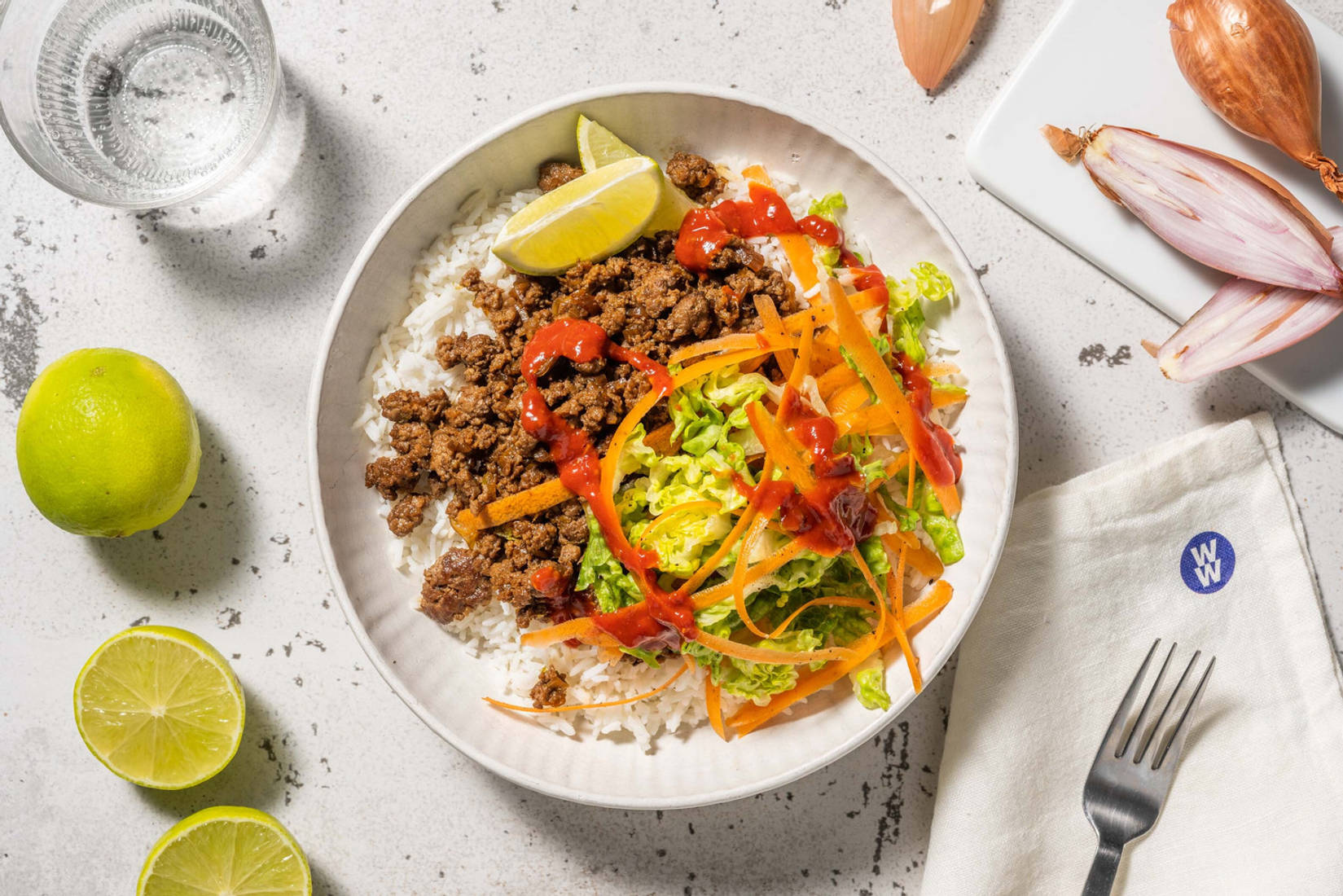 Lemongrass Beef Larb Style Salad