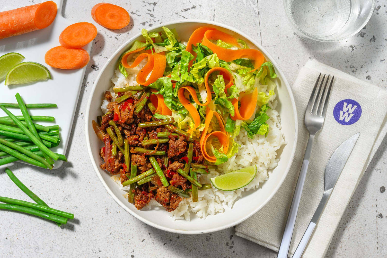 Lemongrass Beef Larb Style Salad