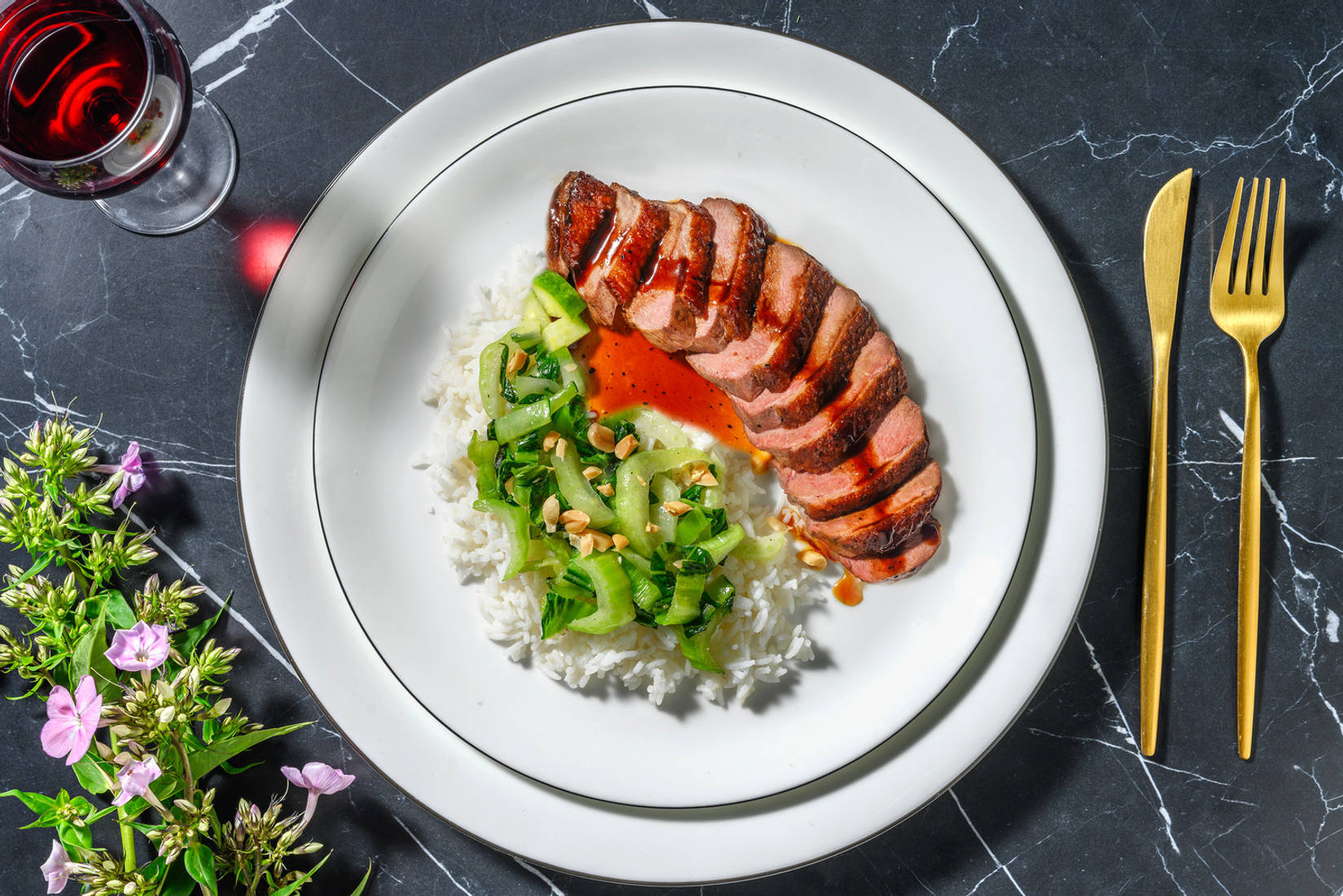 Honey & Soy Glazed Duck Breast