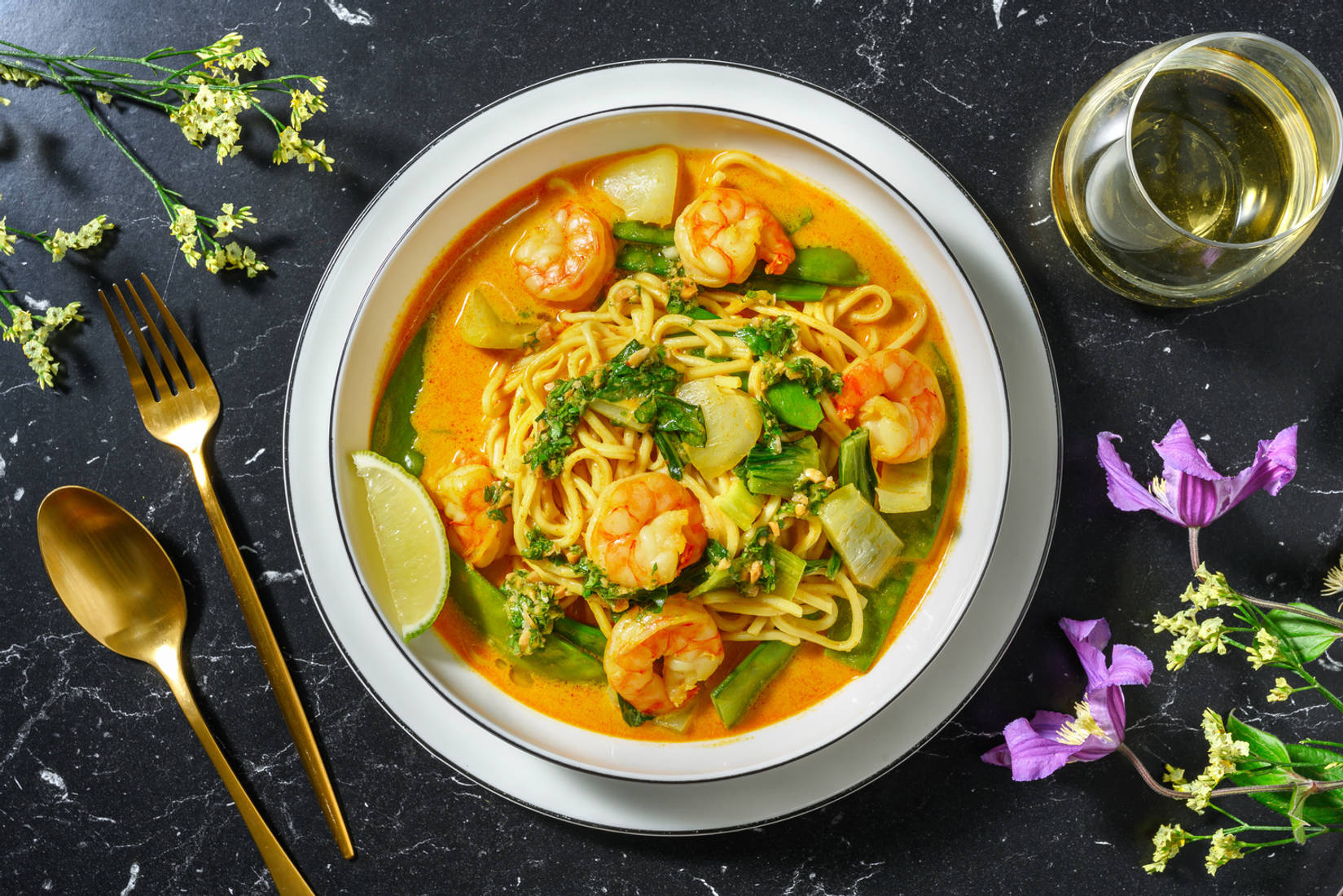Coconut King Prawn Laksa