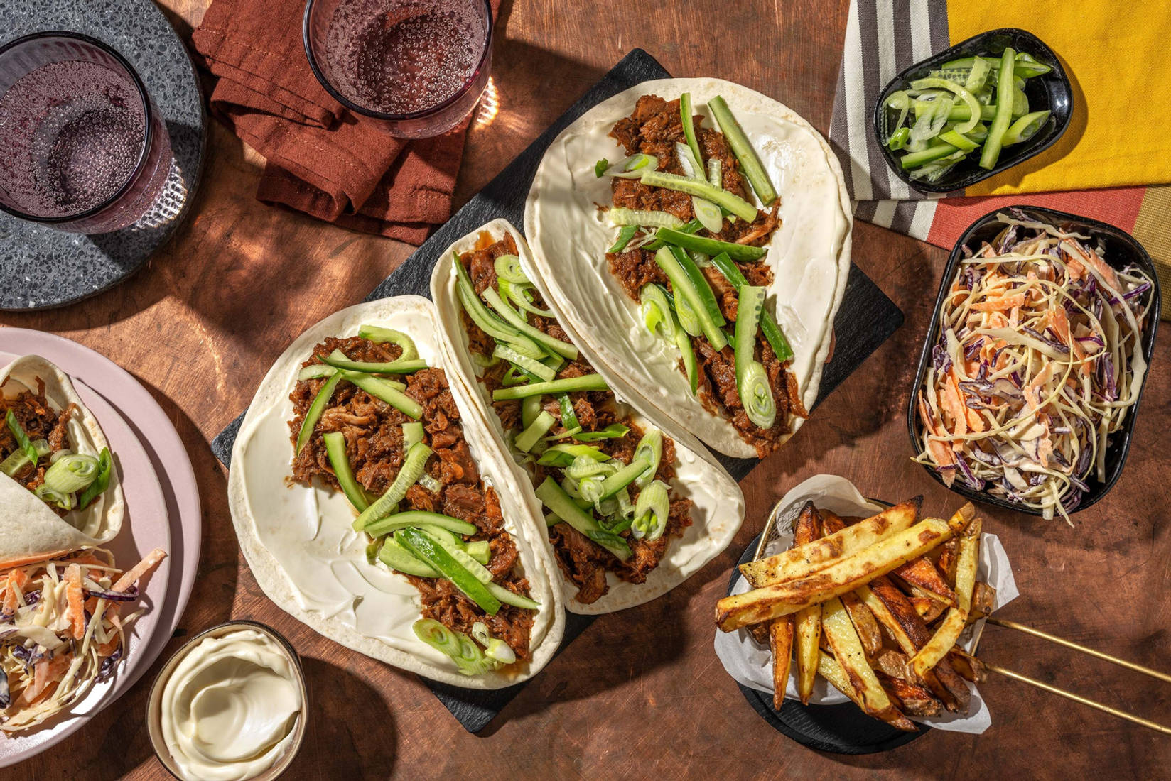 Hoisin Pulled Pork Tacos