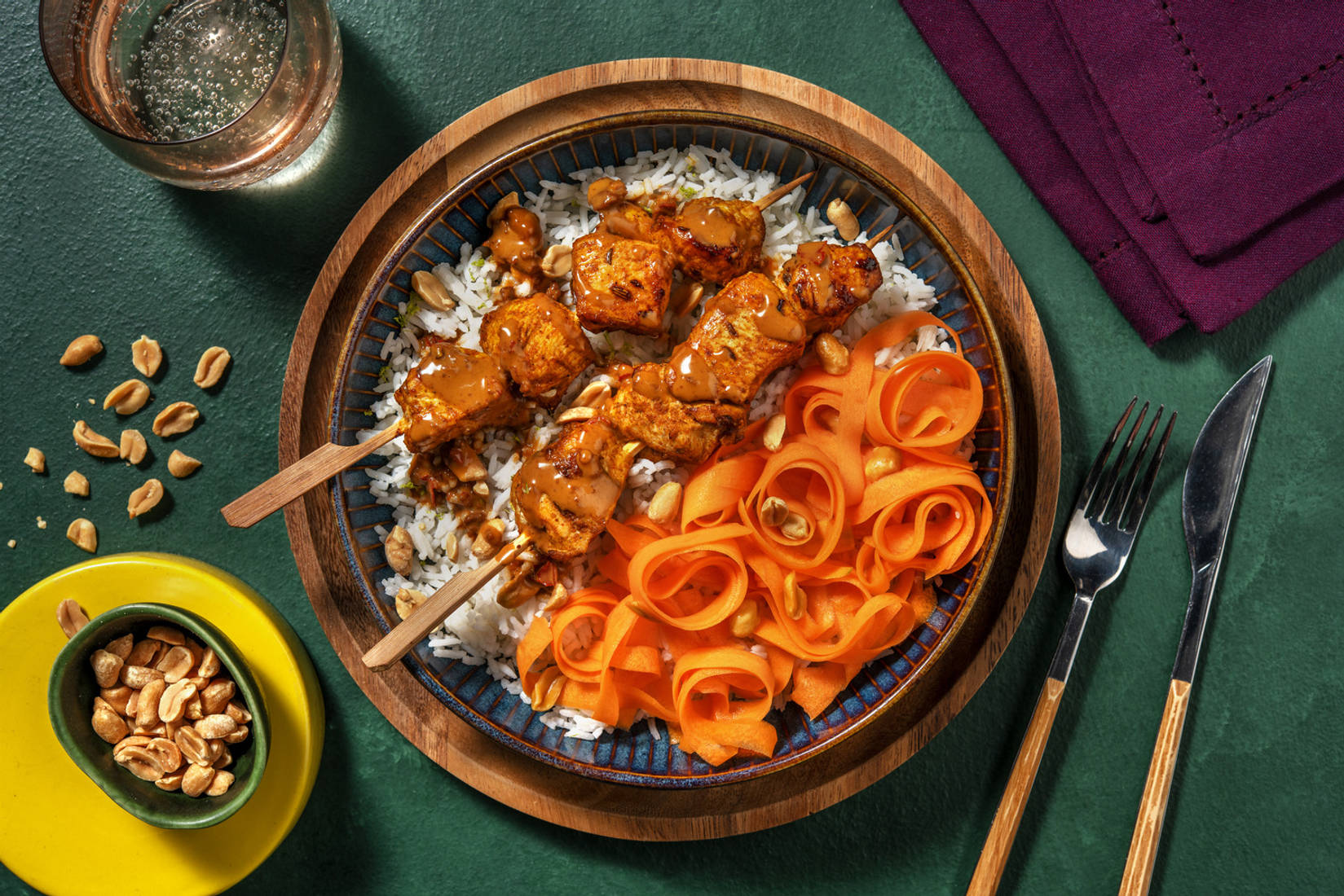 Ultimate Chicken Satay Skewers