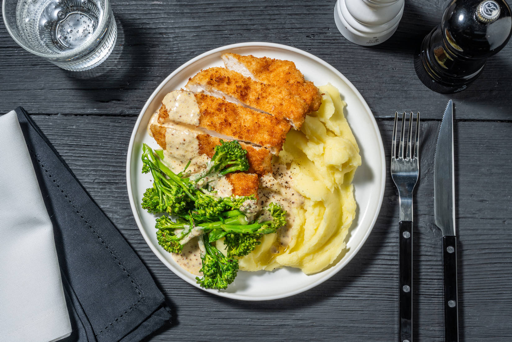 Ultimate Parmigiano Crumbed Chicken Schnitzel