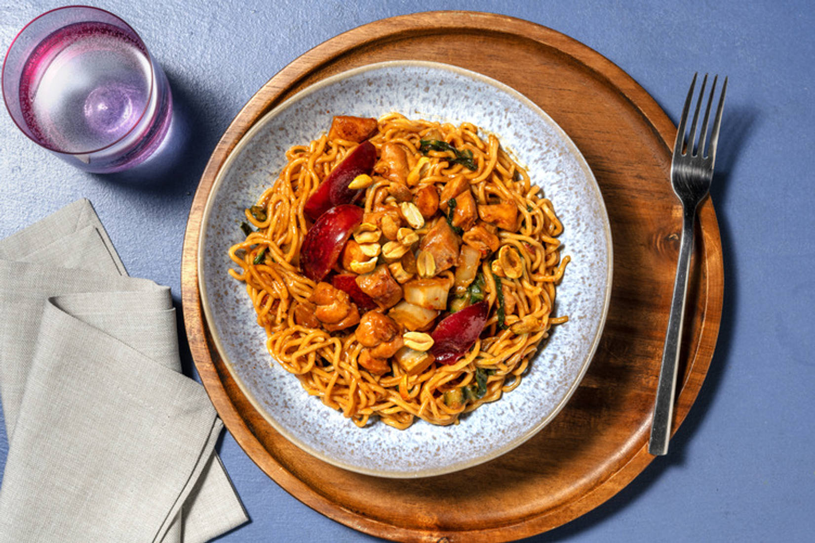 Double Chicken and Plum Stir-Fry