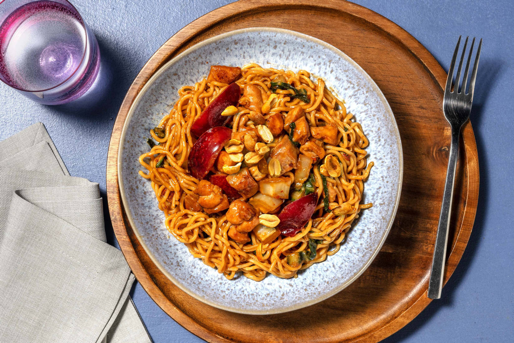 Chicken and Plum Stir-Fry