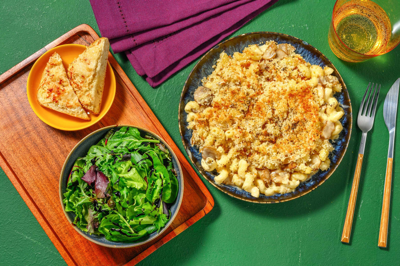 Ultimate Truffle Mushroom Mac and Cheese