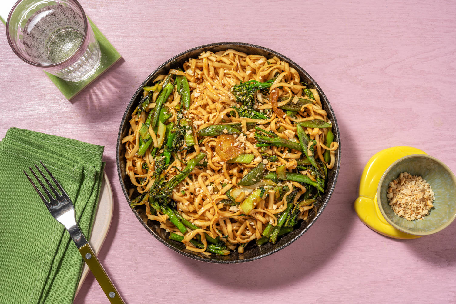 Korean Style Gochujang Veggie Noodles