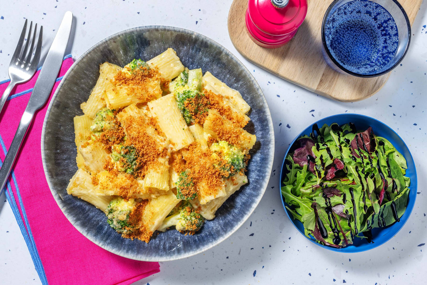 Cheesy Broccoli Pasta Bake