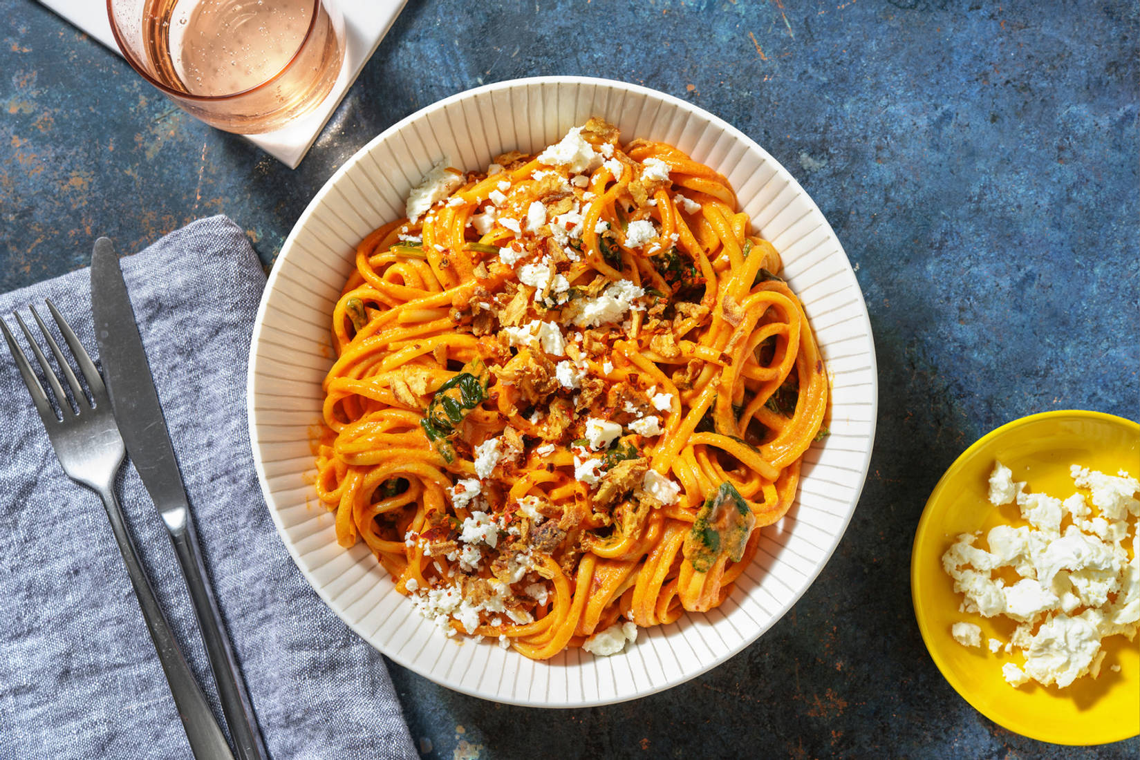 Creamy Tomato and Chorizo Spaghetti