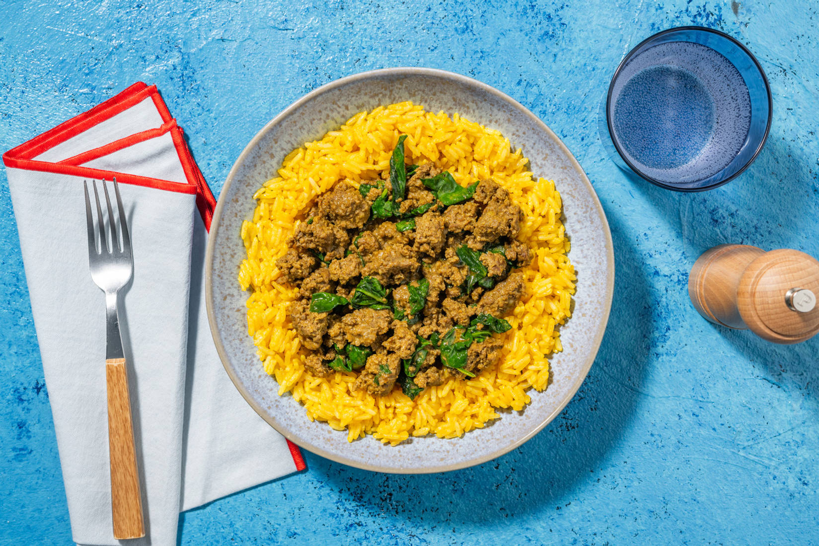 North Indian Inspired Beef and Spinach Curry