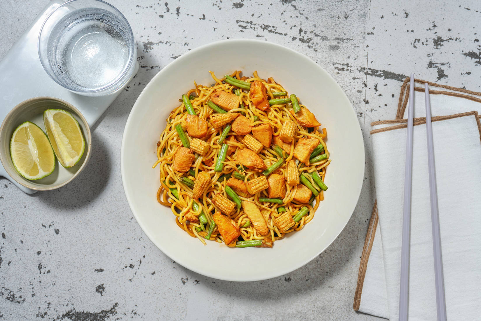 Speedy Chicken Noodles