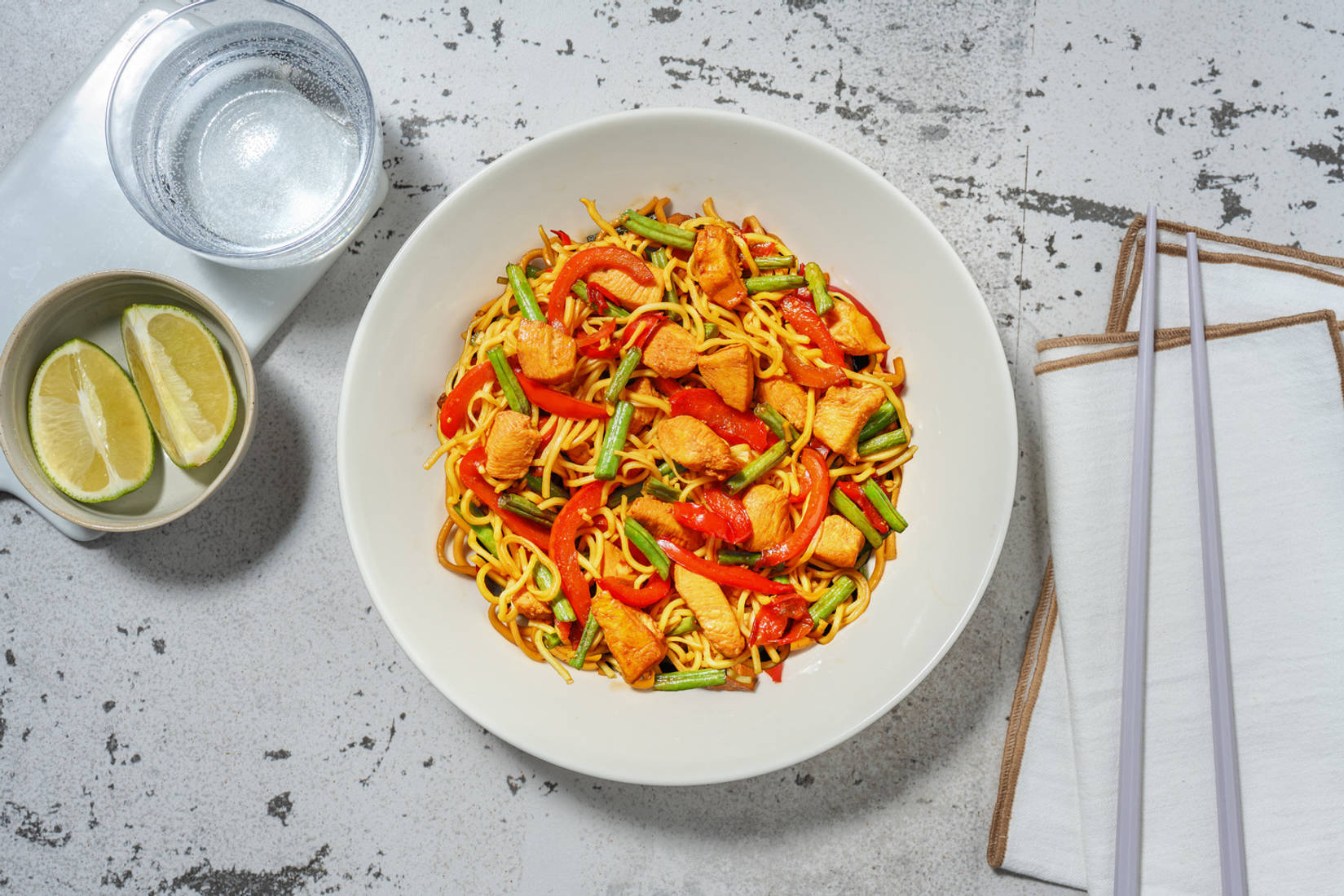 Speedy Double Chicken Noodles