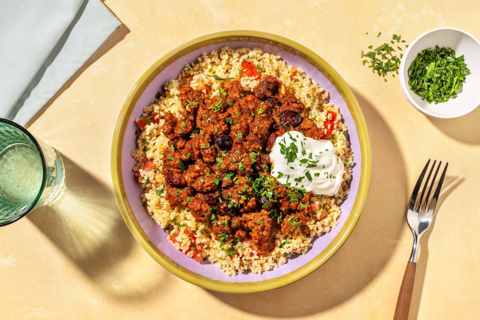 Middle Eastern Inspired Sticky Beef