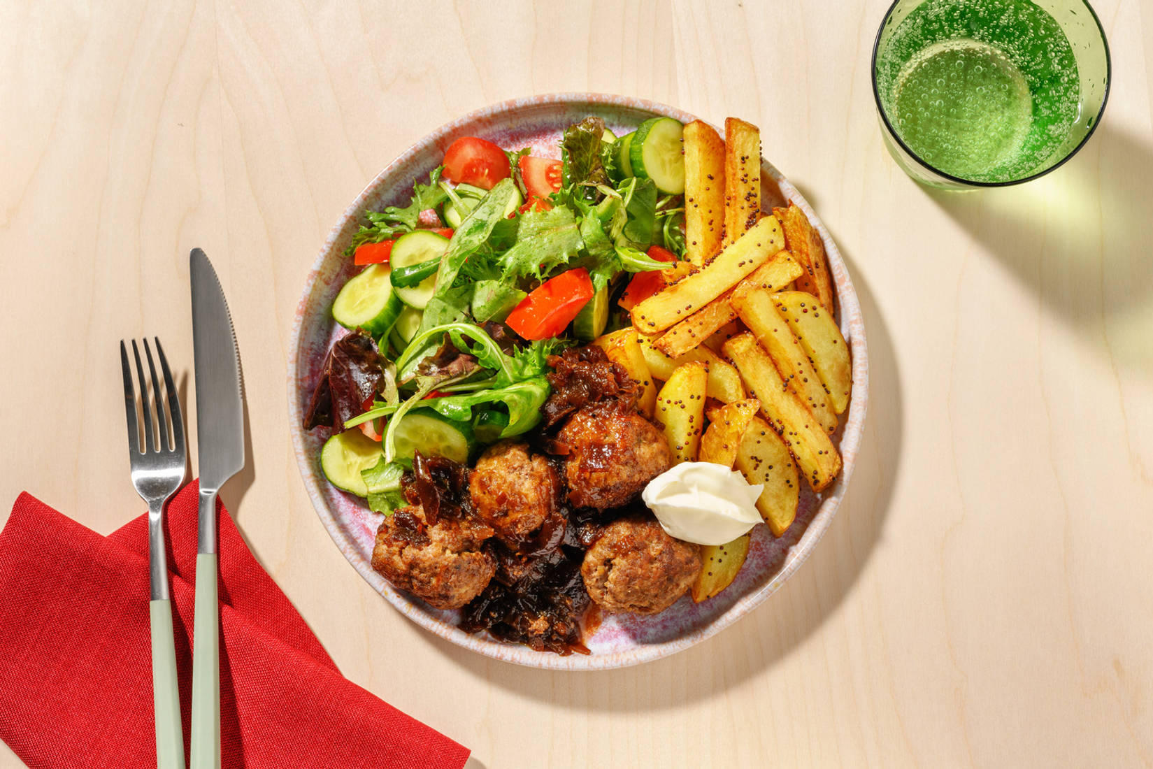 HelloHero: Fragrant Beef Meatballs & Onion Chutney