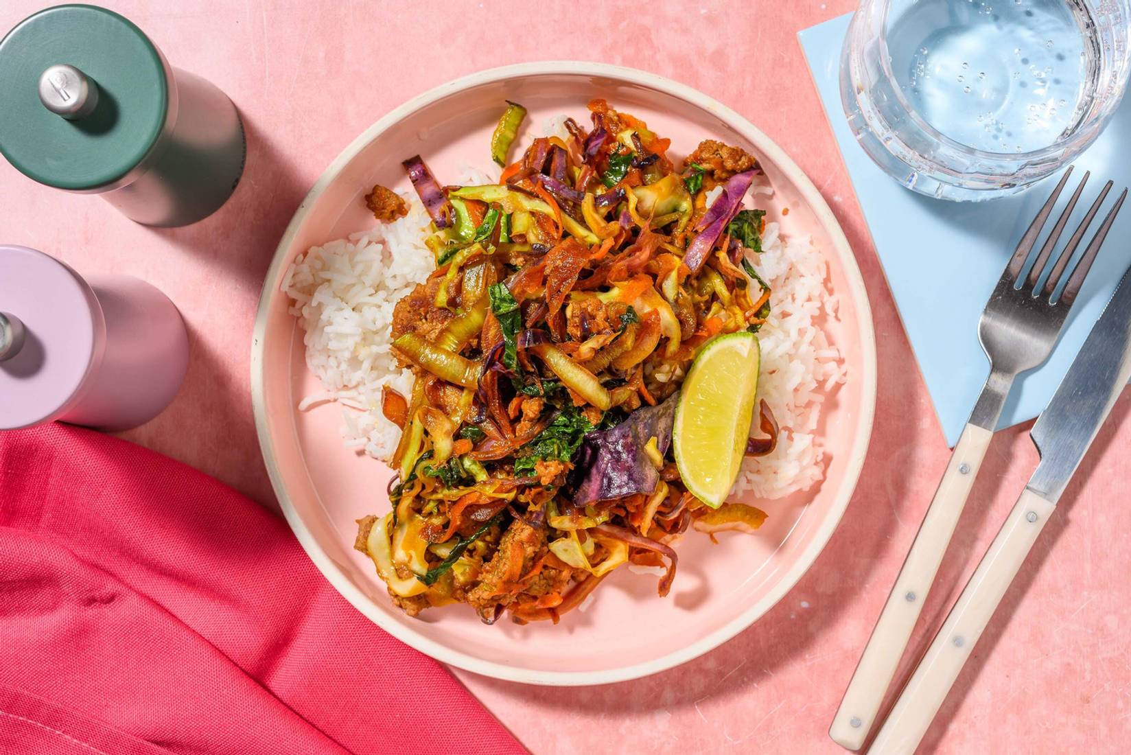 Weeknight Sticky Honey Beef Rice Bowl