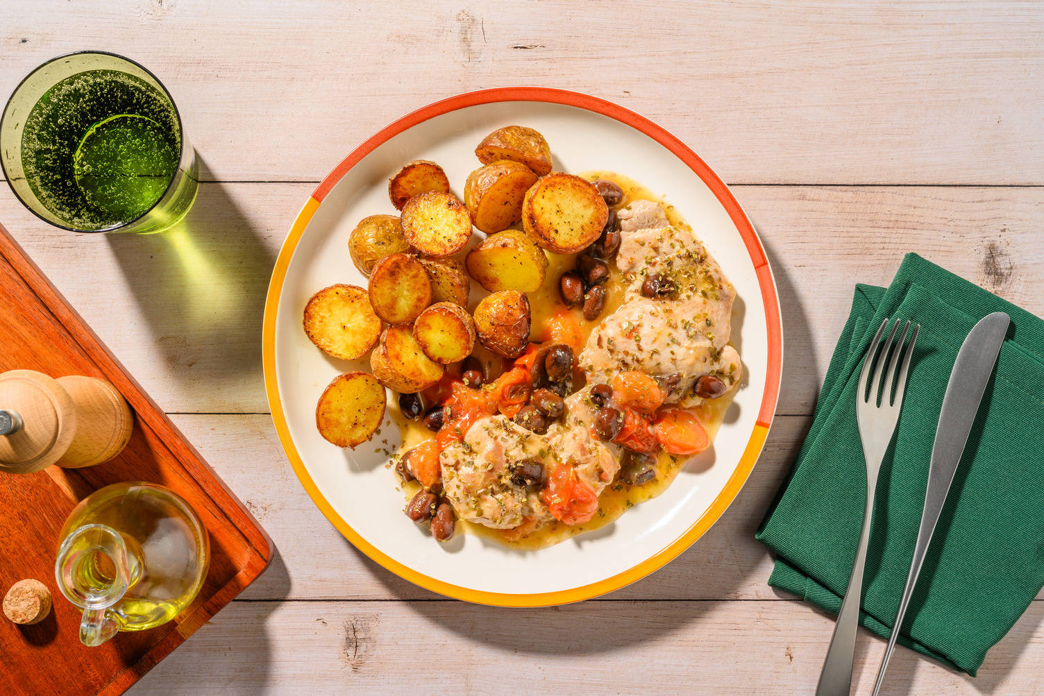 Bistecche di pollo all'Ischitana