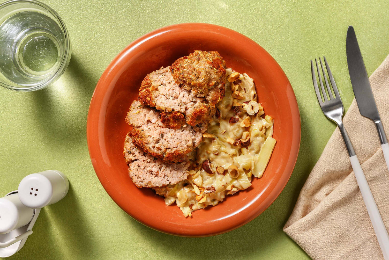 Polpettone di pollo genuino al timo e formaggio