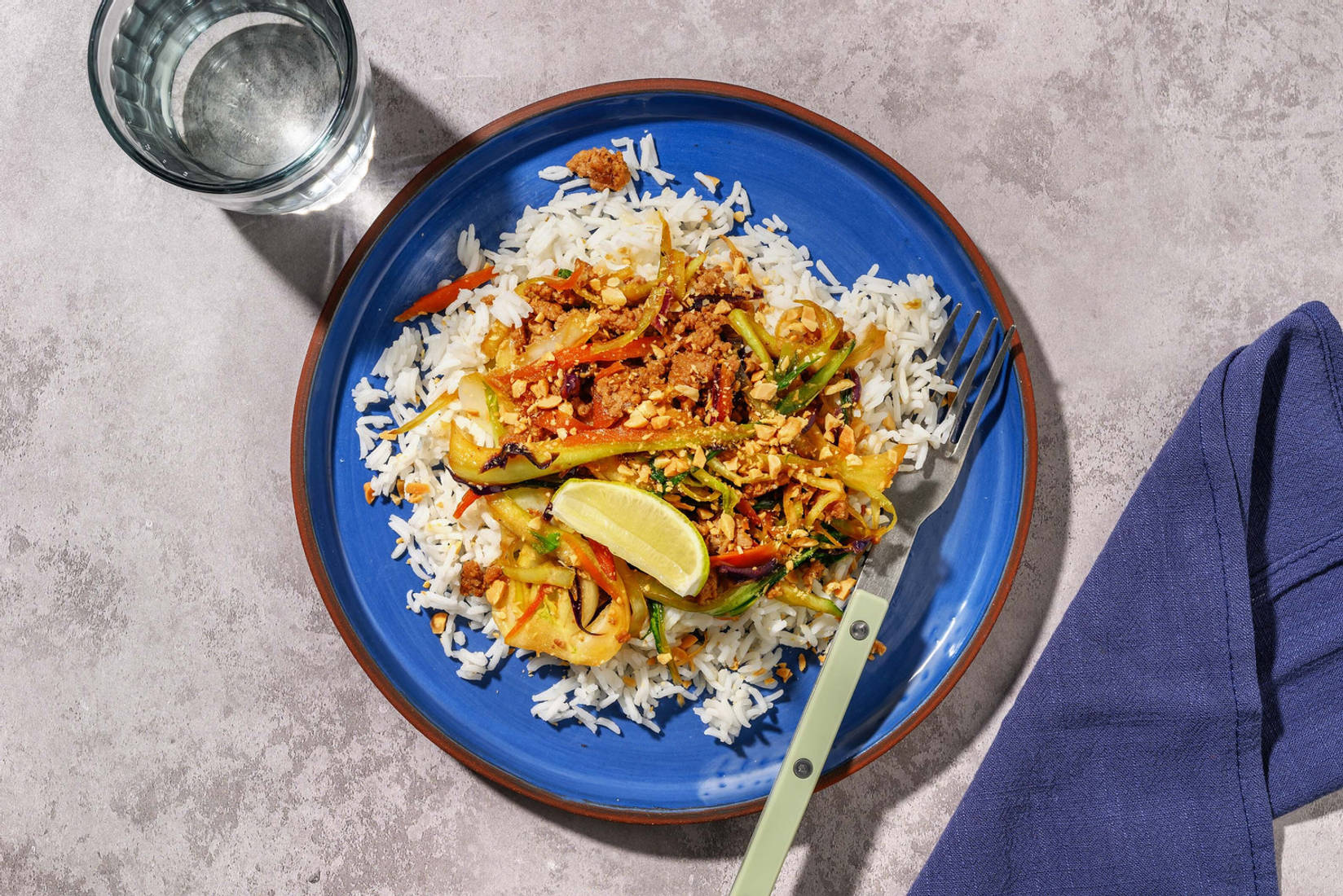 Weeknight Sticky Honey Beef Rice Bowl
