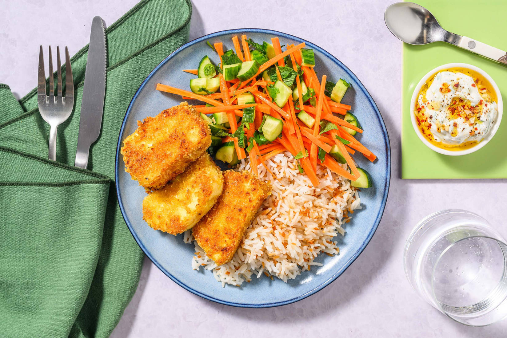 Sataypanerad grillost