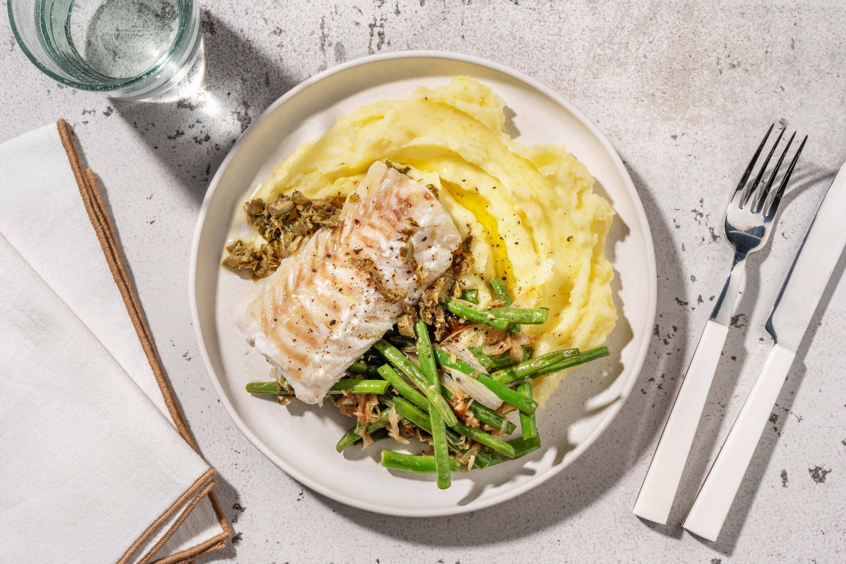 Franskinspireret fisk 'meunière' 