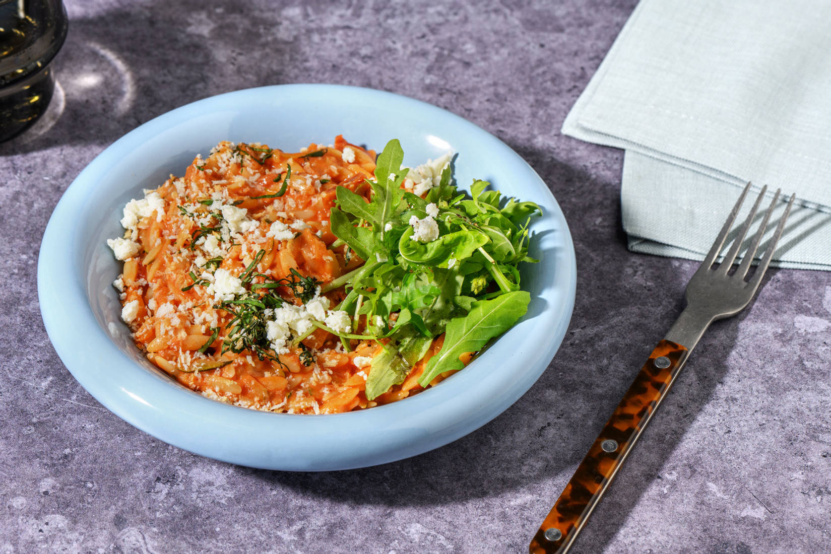 Mild soltørket tomatorzotto