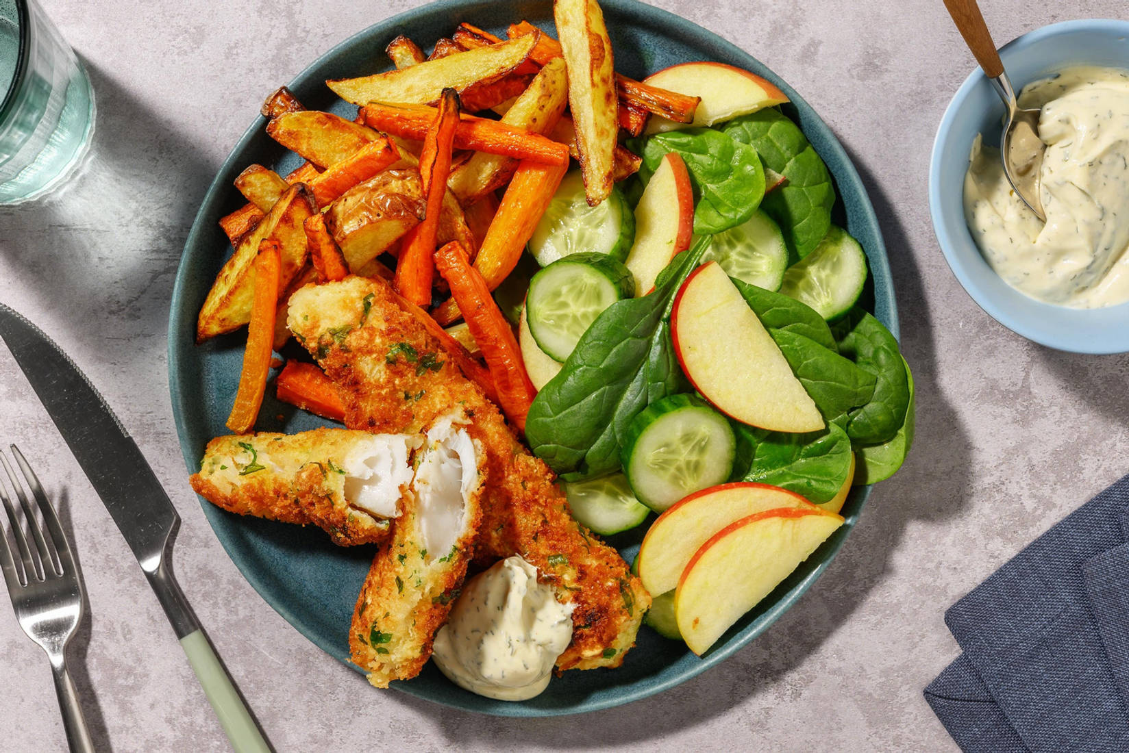 Urtepanerte fiskepinner