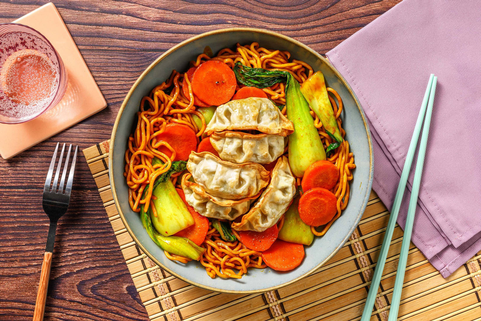 Crispy Chicken Gyozas