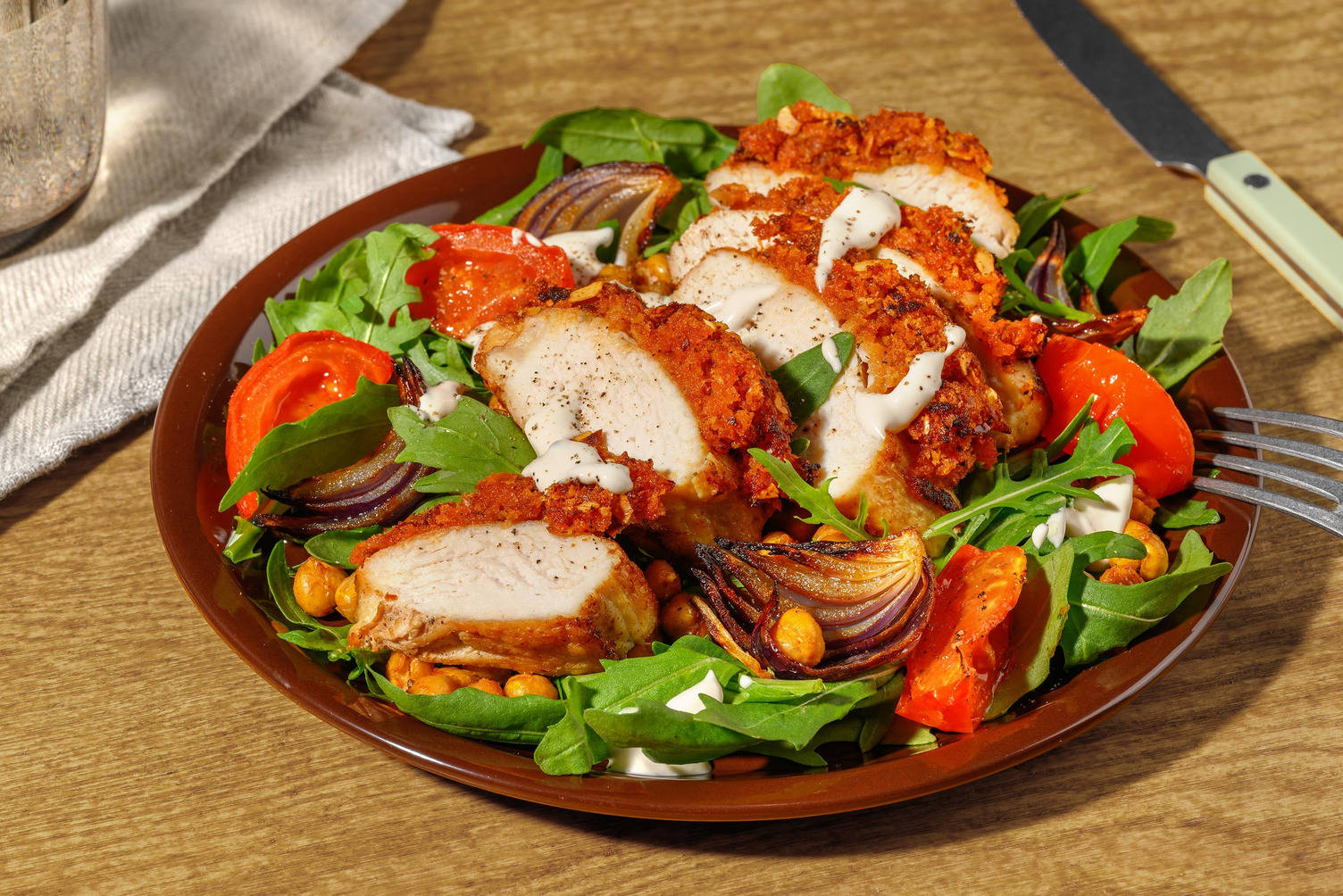 Almond and Paprika Crumbed Chicken