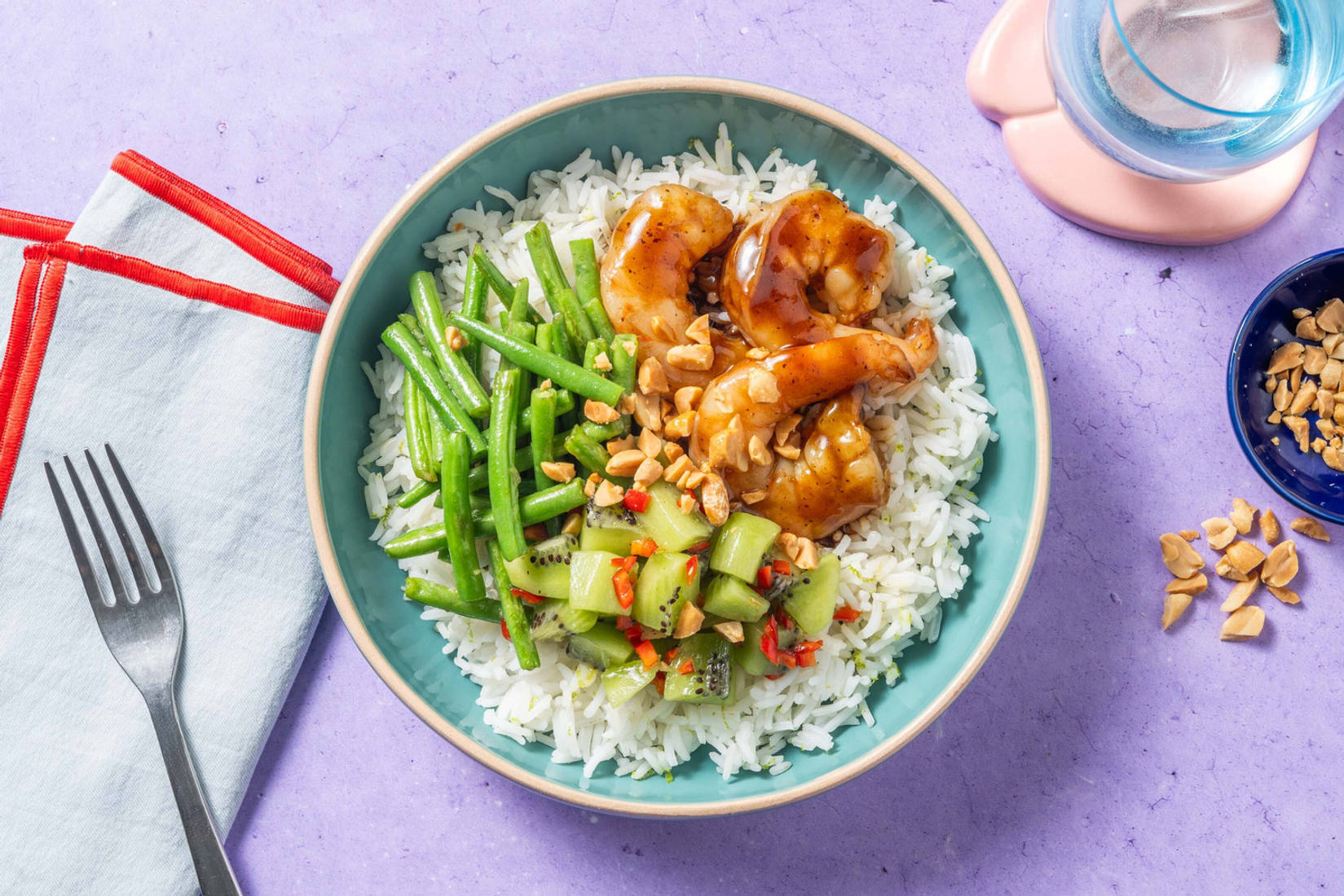 Teriyaki Basa Poke Style Bowl 