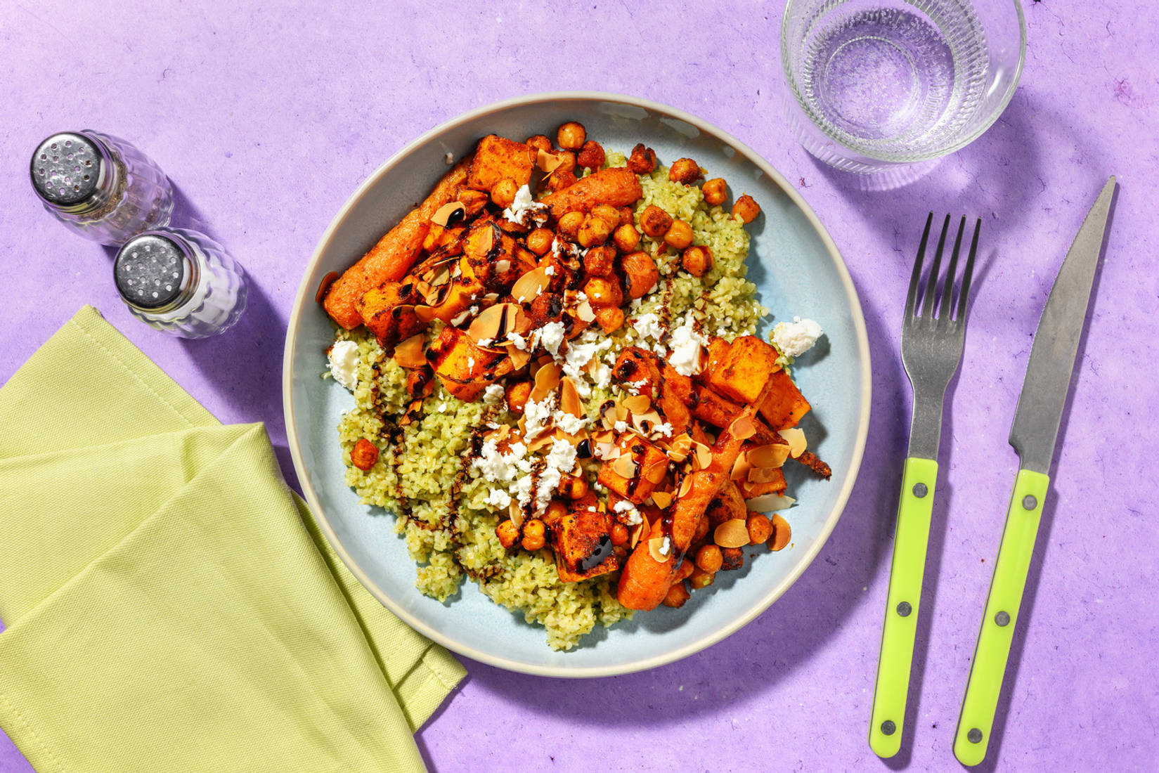 Warm Roast Veg Salad Bowl